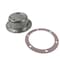 Stemco Hubcap, Wheel, Alum, 6 Hole, W/ Solid Top Duckbill Vent And No Side Fill Plug, Grease 352-4009 - alternate 1